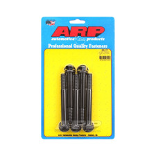 Bullone universale ARP M12 x 1,75 - Esagono ossidato nero x5