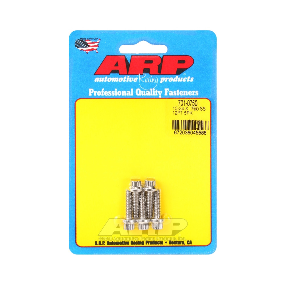Boulonnerie universelle ARP 10-24 - Inox 12 Pts x5 - ARP-701-0750 - 701-0750 - 3666618197128