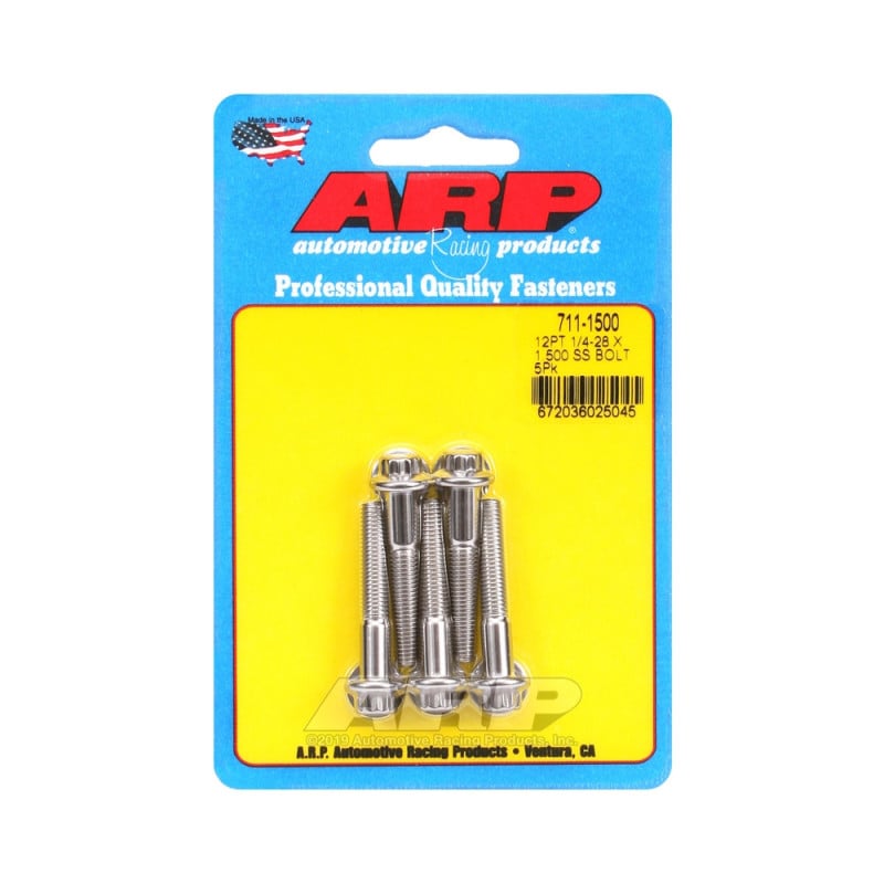 Universalschraubendreher ARP 1/4-28 - Edelstahl 12 Pkt x5 - ARP-711-1500 - 711-1500 - 3666618197227