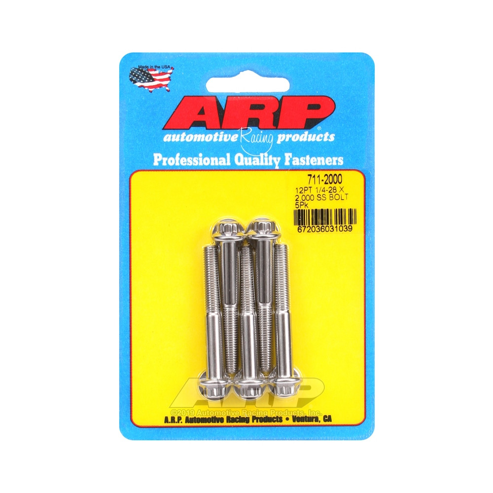 Universalschraubendreher ARP 1/4-28 - Edelstahl 12 Pkt x5 - ARP-711-2000 - 711-2000 - 3666618197241