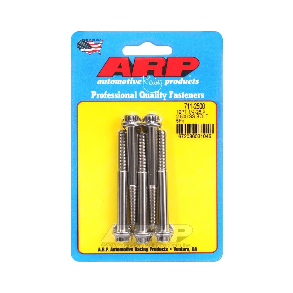 Universalschraubendreher ARP 1/4-28 - Edelstahl 12 Pkt x5 - ARP-711-2500 - 711-2500 - 3666618197265