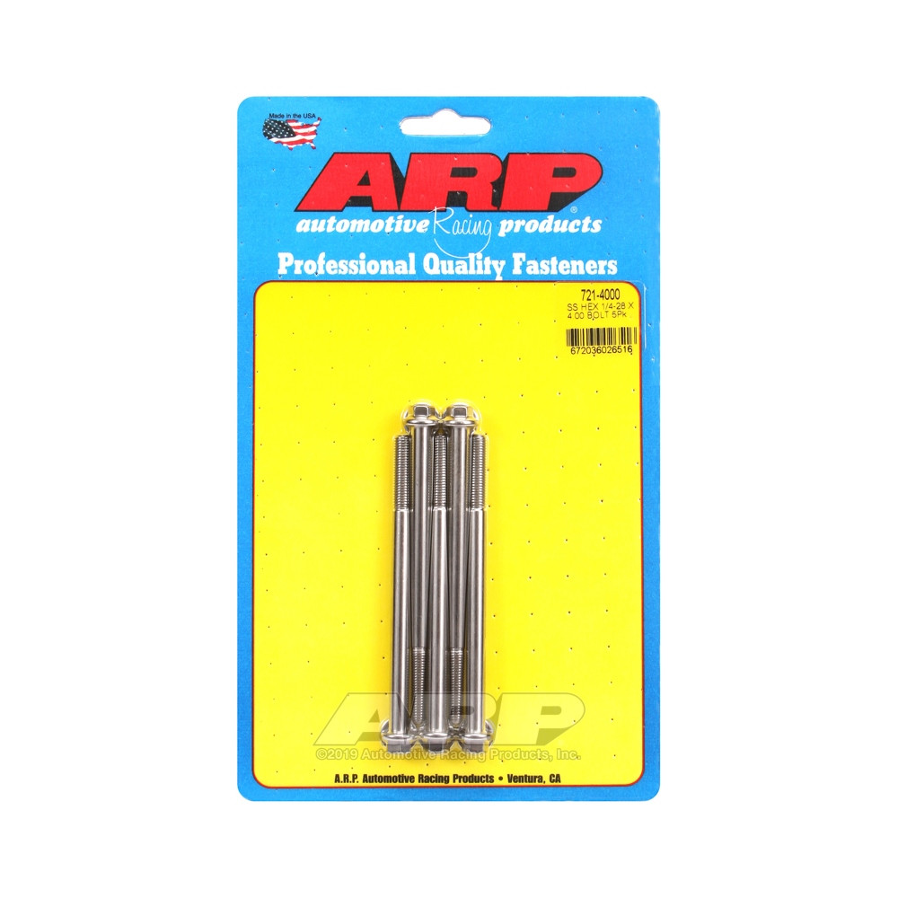 Boulonnerie universelle ARP 1/4-28 - Inox Hex x5 - ARP-721-4000 - 721-4000 - 3666618198415