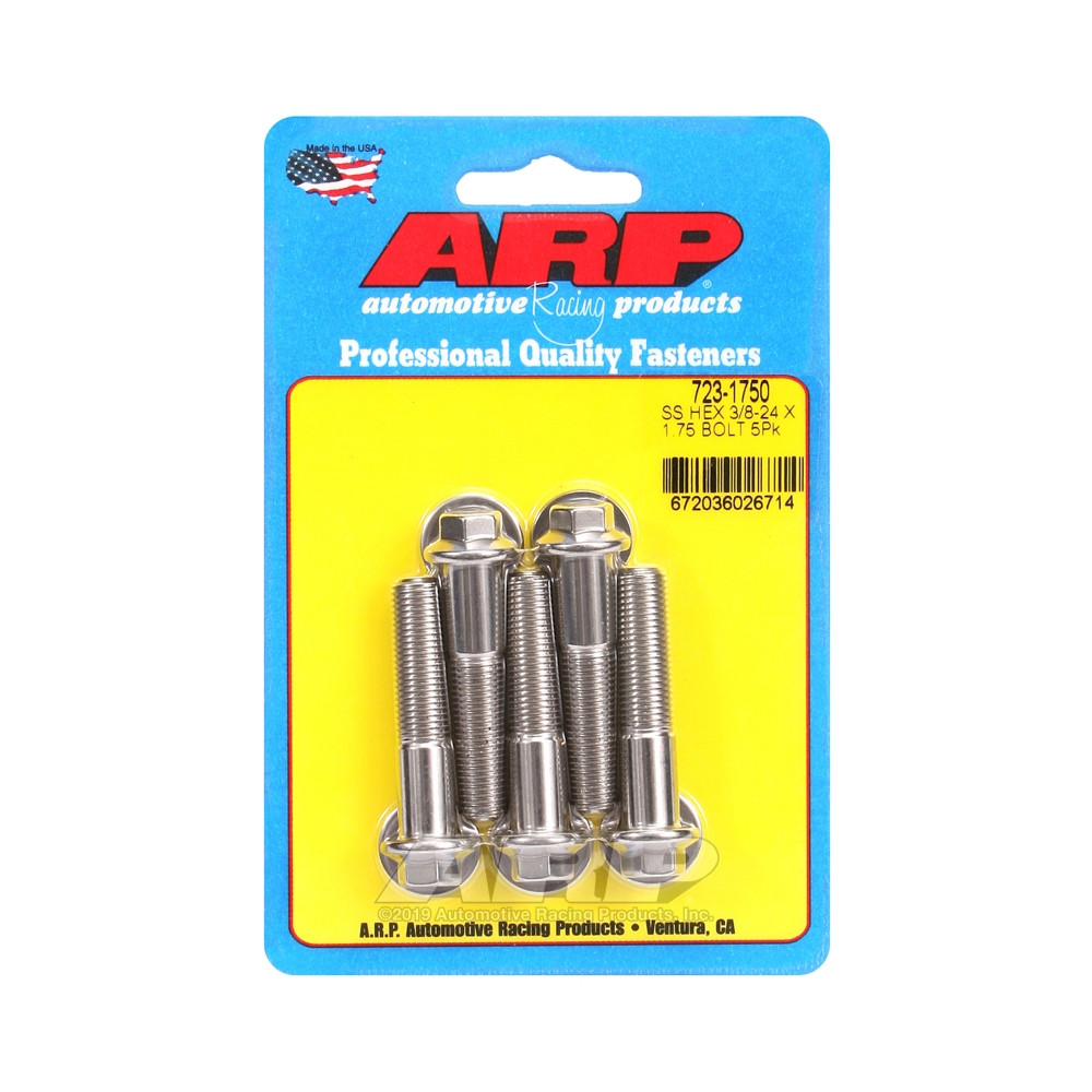 Boulonnerie universelle ARP petite tête 3/8-24 - Inox Hex x5 - ARP-723-1750 - 723-1750 - 3666618198682