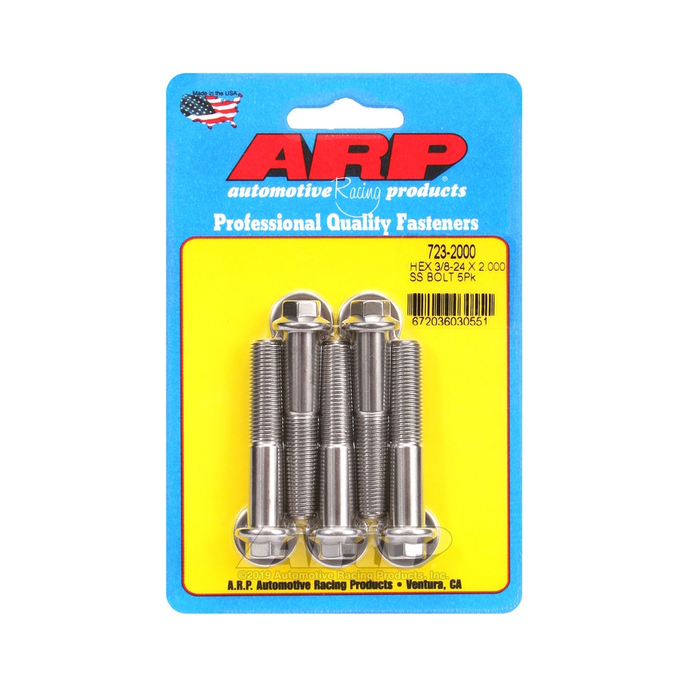 Bullone universale ARP a testa piccola 3/8-24 - Acciaio inox x5 - ARP-723-2000 - 723-2000 - 3666618198699