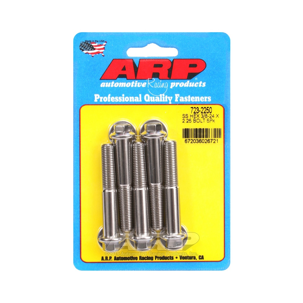 Boulonnerie universelle ARP petite tête 3/8-24 - Inox Hex x5 - ARP-723-2250 - 723-2250 - 3666618198705