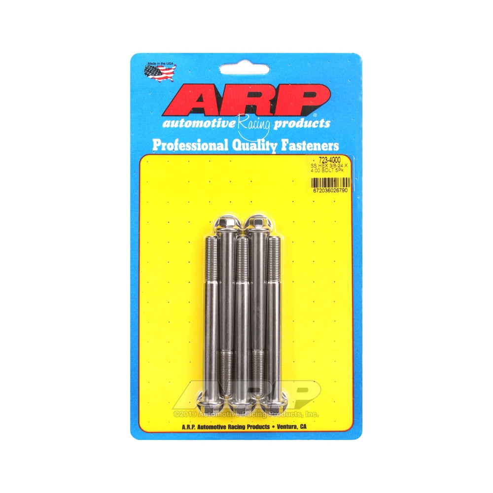 Boulonnerie universelle ARP petite tête 3/8-24 - Inox Hex x5 - ARP-723-4000 - 723-4000 - 3666618198774