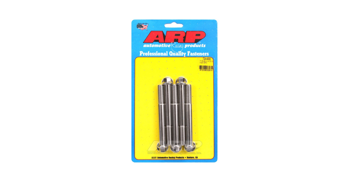Universal Bolt ARP 7/16-20 - Stainless Hex x5