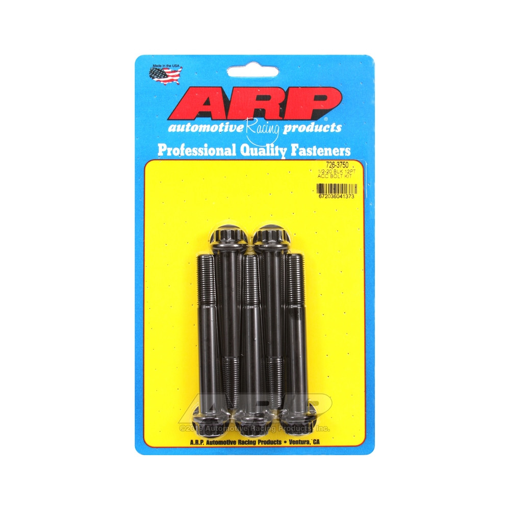 Bullone universale ARP 1/2-20 - Ossido nero 12 pz. x5 - ARP-726-3750 - 726-3750 - 3666618199245