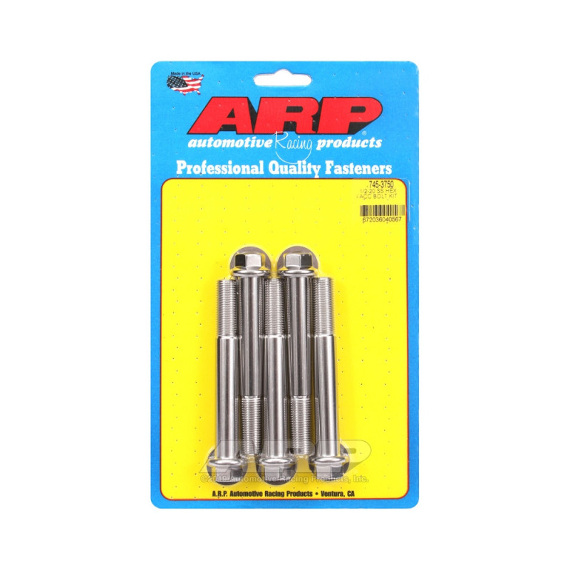 Universal Bolt ARP 1/2-20 - Stainless Hex x5 - ARP-745-3750 - 745-3750 - 3666618200354