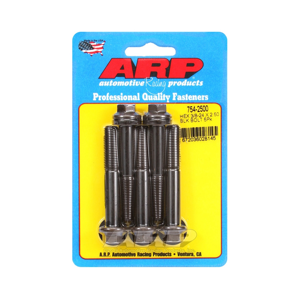 Universalschrauben ARP Kopf STD 3/8-24 - Black Oxyde Hex x5 - ARP-754-2500 - 754-2500 - 3666618227429