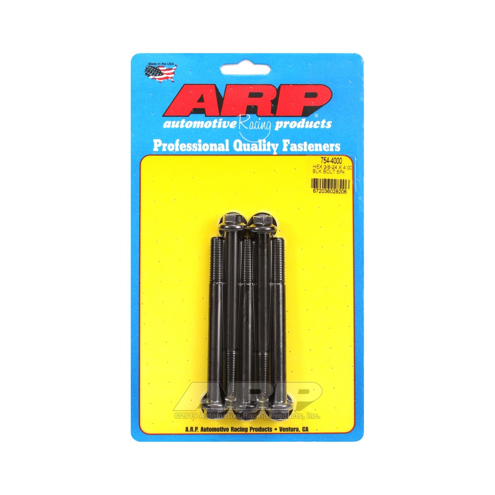 Universalschrauben ARP Kopf STD 3/8-24 - Black Oxyde Hex x5 - ARP-754-4000 - 754-4000 - 3666618227481