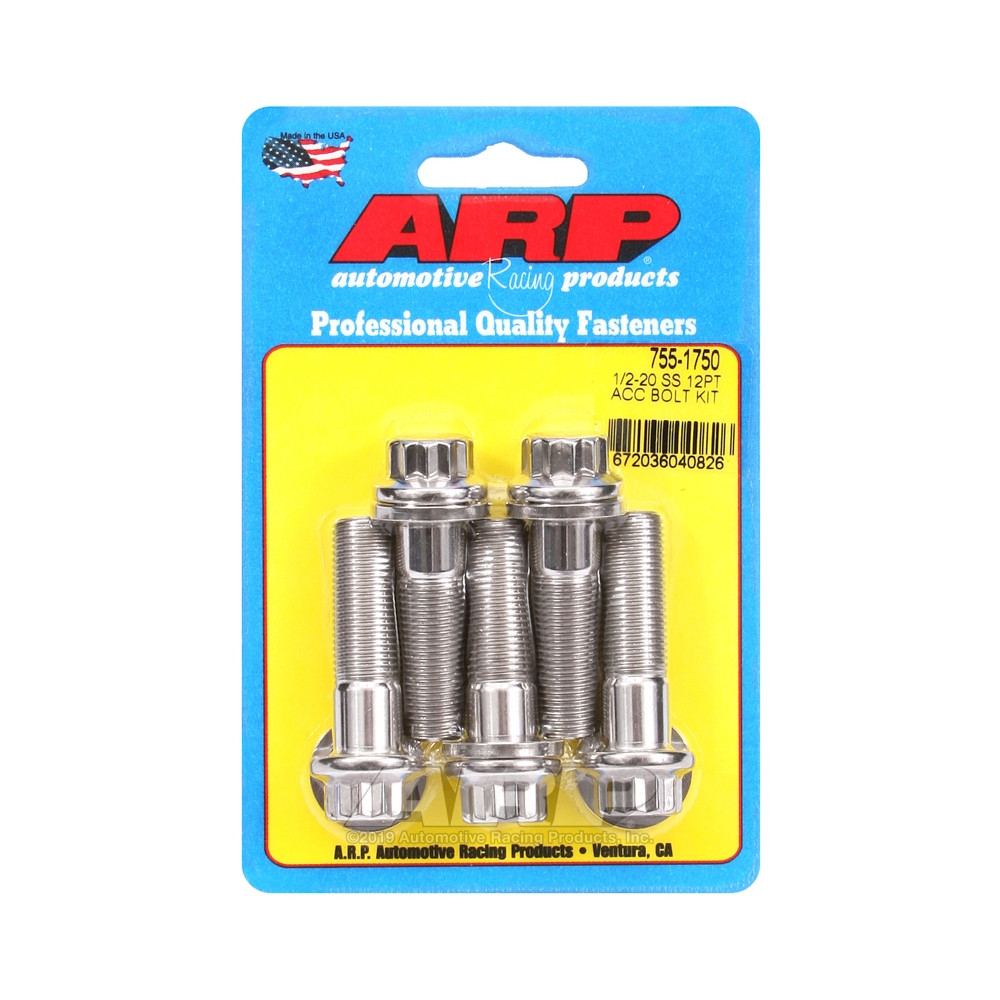 Boulonnerie universelle ARP 1/2-20 - Inox 12 Pts x5 - ARP-755-1750 - 755-1750 - 3666618227528