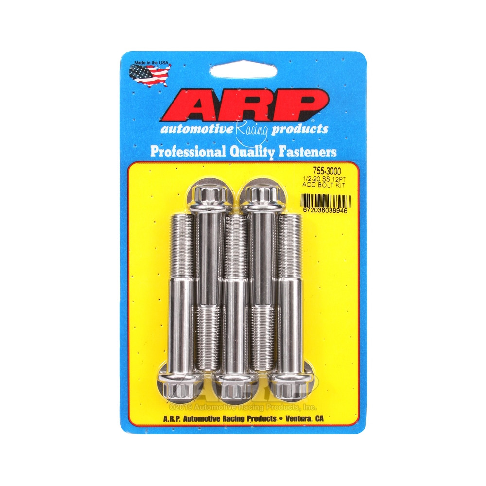 Boulonnerie universelle ARP 1/2-20 - Inox 12 Pts x5 - ARP-755-3000 - 755-3000 - 3666618227573