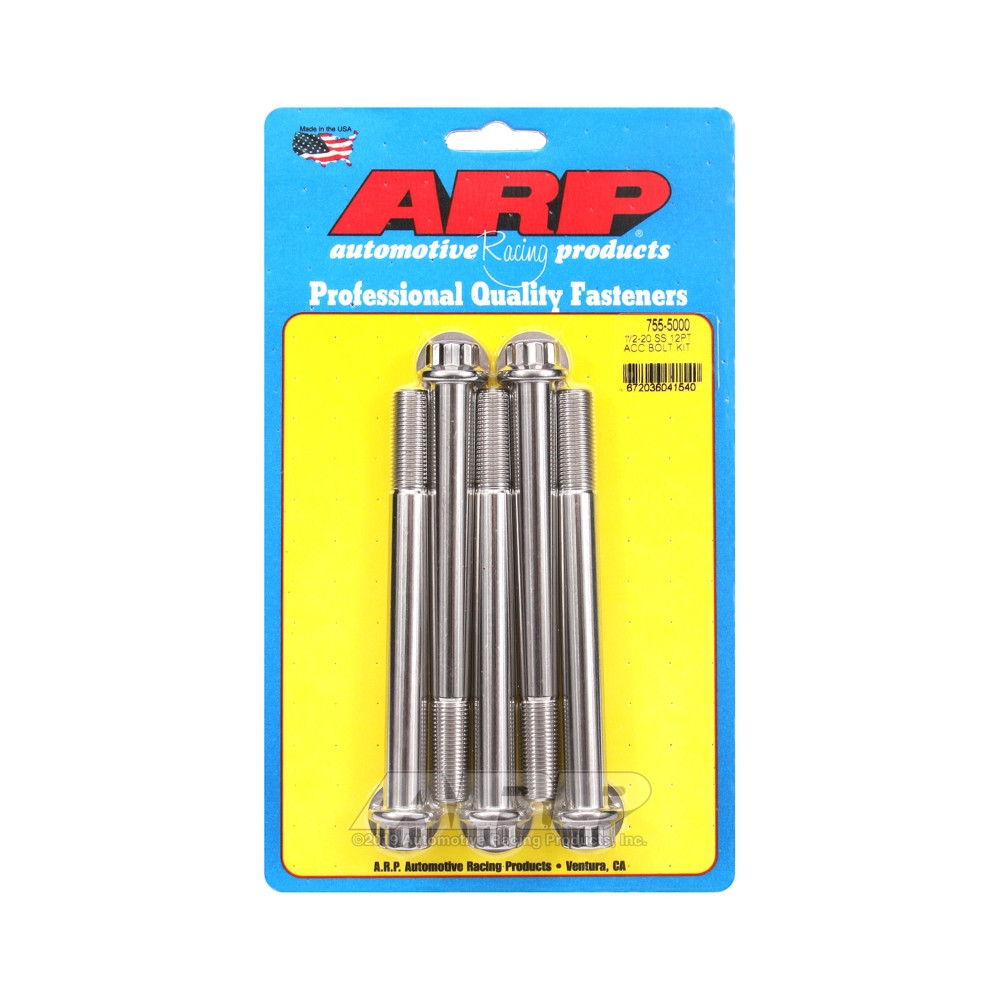 Bullone universale ARP 1/2-20 - Acciaio inox 12 pts x5 - ARP-755-5000 - 755-5000 - 3666618227658