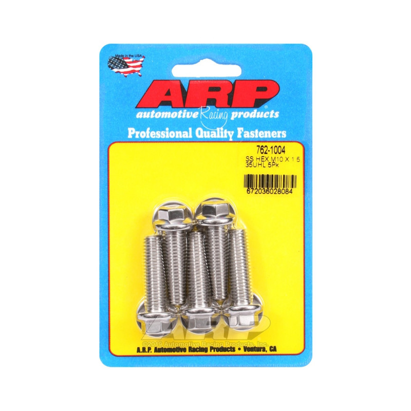 Universal-Schrauben ARP M10 x 1.50 - Edelstahl Hex x5 - ARP-762-1004 - 762-1004 - 3666618228556