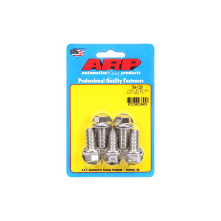Boulonnerie universelle ARP M12 x 1.50 - Inox Hex x5