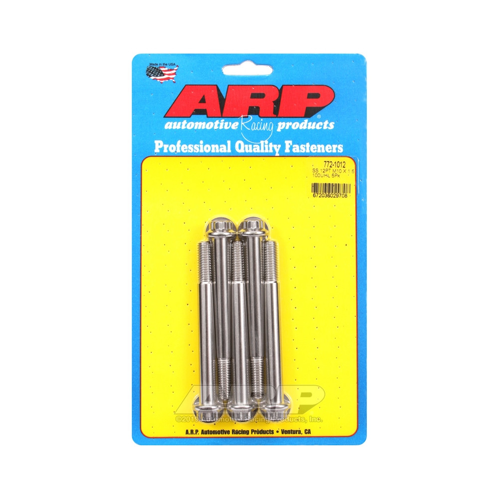 Bullone universale ARP M10 x 1,50 - Acciaio inox 12 pti x5 - ARP-772-1012 - 772-1012 - 3666618229478