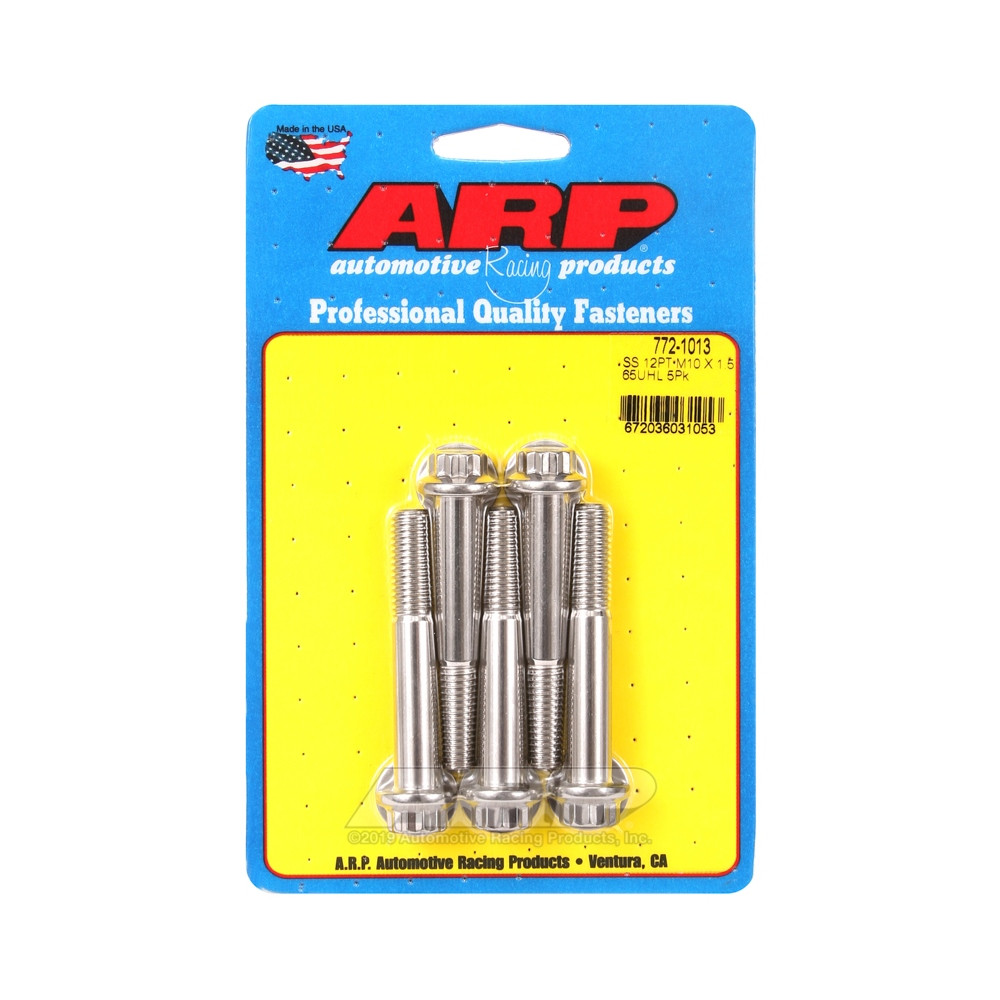 Bullone universale ARP M10 x 1,50 - Acciaio inox 12 pti x5 - ARP-772-1013 - 772-1013 - 3666618229485