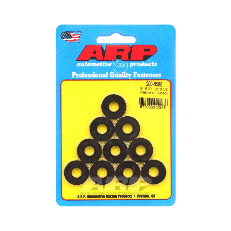 Pack (10) ARP washers 5/16 - No chamfer - ARP-400-8785 - 400-8785 - 3666618226101