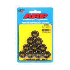 Pack écrous ARP (10) M10 x 1.25 - Black Oxyde Hex