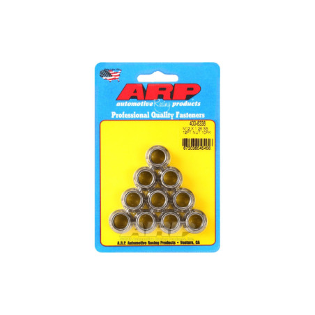 ARP nuts pack (10) M12 x 1.50 - Stainless steel 12 pts