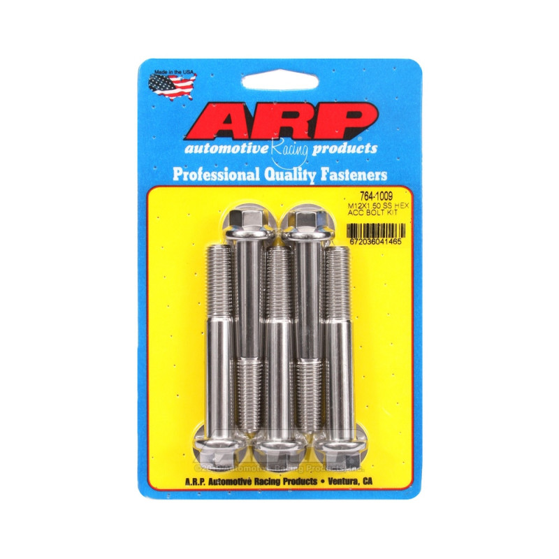 Universal-Schrauben ARP M12 x 1.50 - Edelstahl Hex x5 - ARP-764-1010 - 764-1010 - 3666618228860
