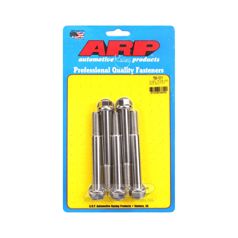 Universal-Schrauben ARP M12 x 1.75 - Edelstahl Hex x5 - ARP-765-1011 - 765-1011 - 3666618228983
