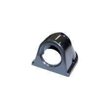 Indicatore della pressione singolo Revotec da 52 mm di diametro con fregio in carbonio