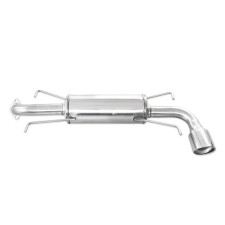 Auspuff Inoxcar Endschalldämpfer hinten 1X100 X-RACE SUBARU IMPREZA 4WD 2.5 WRX 265PS nach 2008