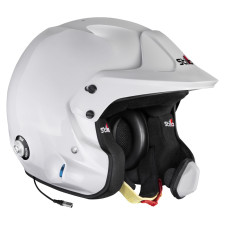 STILO Venti4 WRC Turismo white/black helmet - Snell SA2020 FIA 8859-24 Hans FIA8858-10