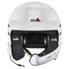 Casque STILO Venti4 WRC Turismo blanc/noir - Snell SA2020 FIA 8859-24 Hans FIA8858-10