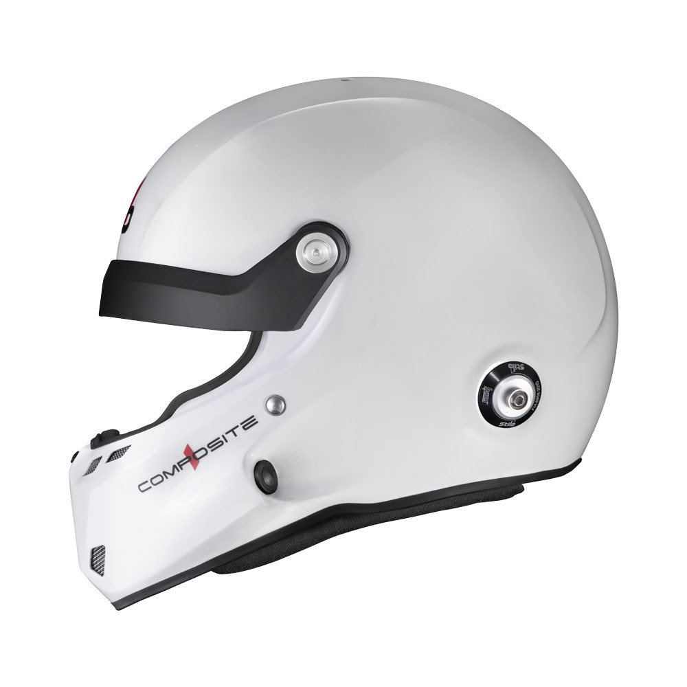 Stilo ST6 R Rally white/black helmet - Snell SA2020 FIA 8859-24 - STI-AA0801RG2VC.XL - AA0801RG2V610101