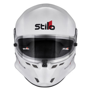 Casque STILO ST6 F Turismo blanc/noir - Snell SA2020 FIA 8859-24 Hans FIA8858-10