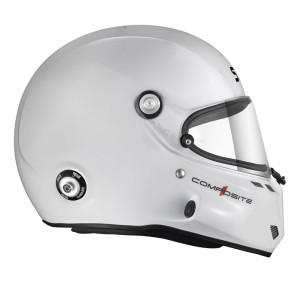 Casque STILO ST6 F Turismo blanc/noir - Snell SA2020 FIA 8859-24 Hans FIA8858-10