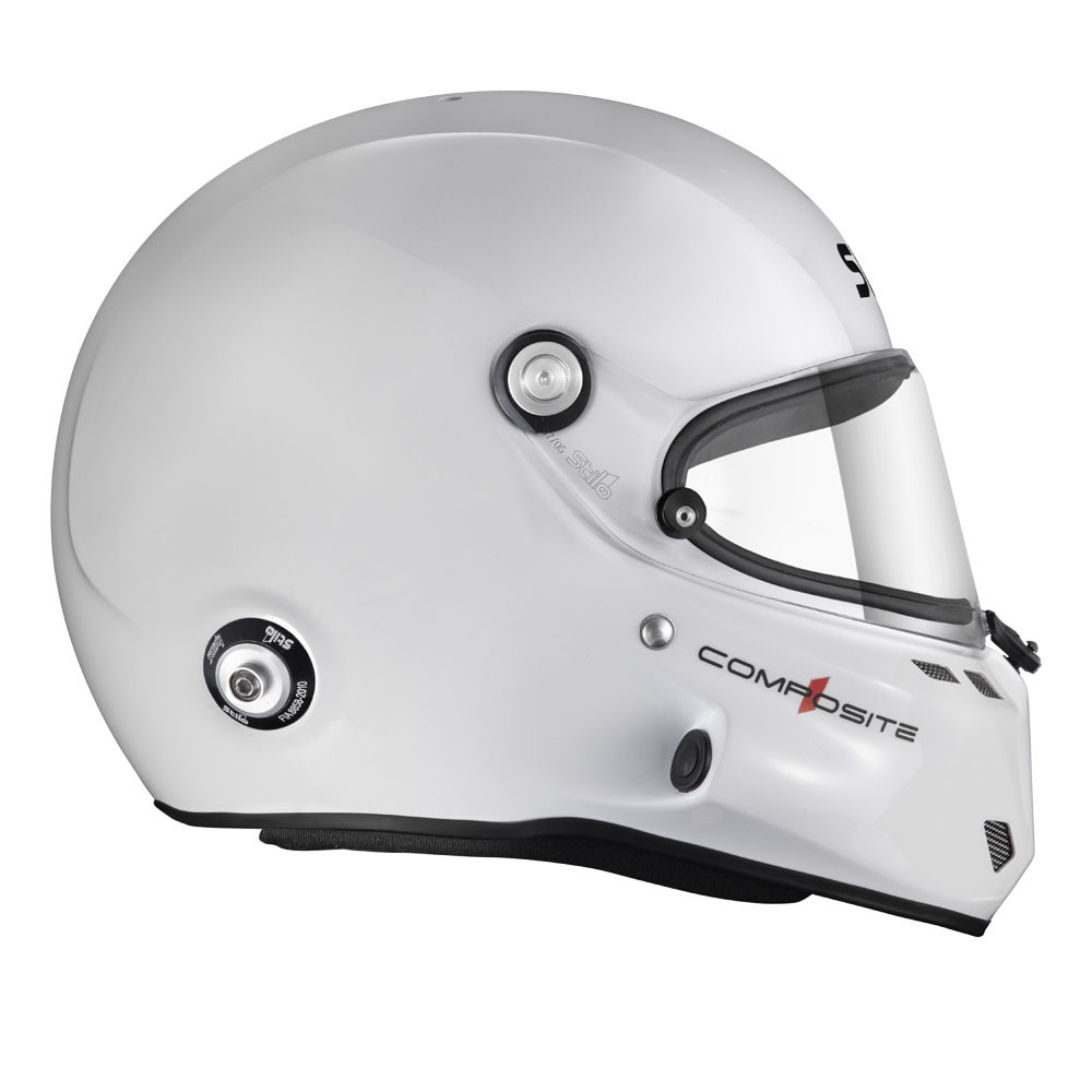 Casque STILO ST6 F Turismo blanc/noir - Snell SA2020 FIA 8859-24 Hans FIA8858-10 - STI-AA0800CG2VC.S - AA0800CG2V550101
