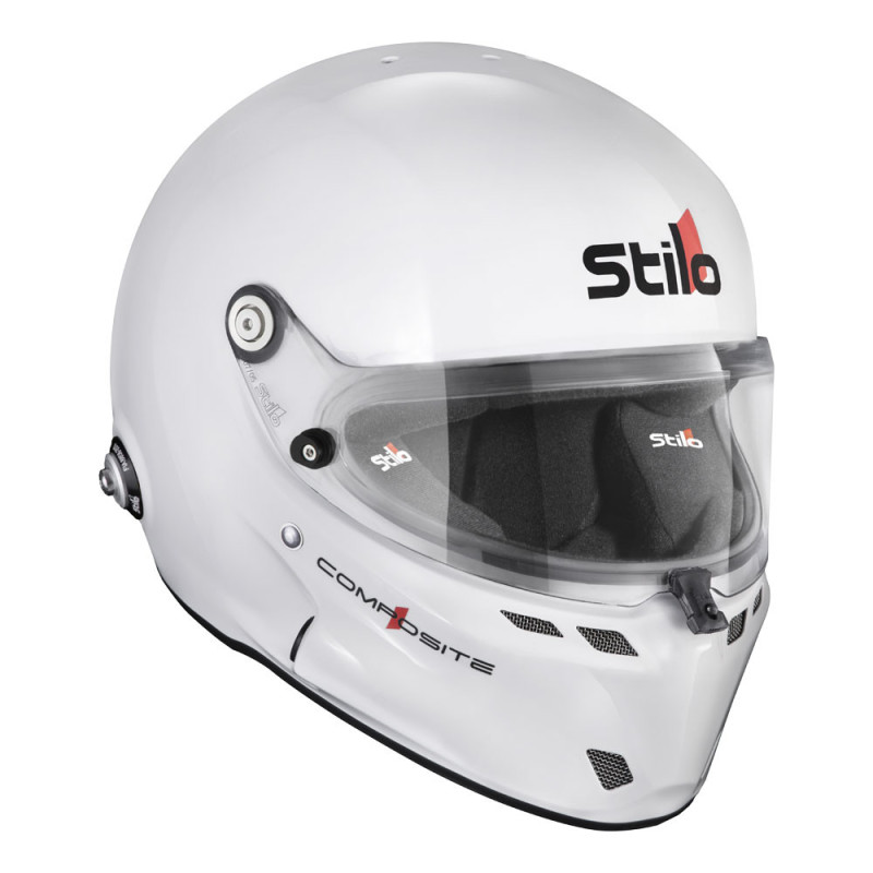 Casque STILO ST6 F Turismo blanc/noir - Snell SA2020 FIA 8859-24 Hans FIA8858-10 - STI-AA0800CG2VC.S - AA0800CG2V550101