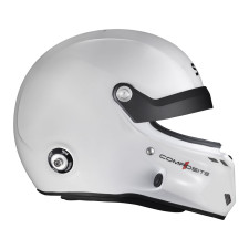 Casco Stilo ST6 GT Turismo Composite bianco/nero - Snell SA2020  FIA 8859-24 Hans FIA8858-10