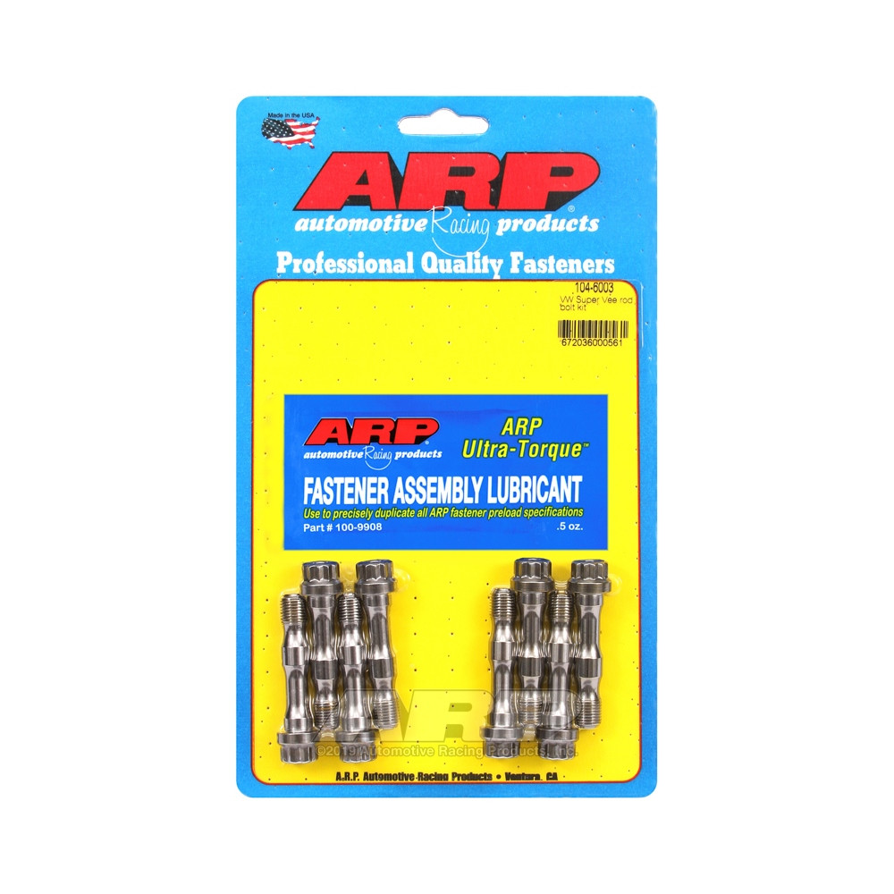 Satz Pleuelschrauben VOLKSWAGEN AUDI Super Vee Version Schrauben - Pleuelstange Typ Audi - Pack Pro Series 2000 - 8er Pack - GT2 - ARP-104-6003 - 104-6003 - 3661768318997