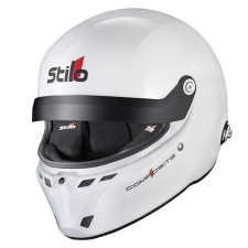 Stilo ST6 GTN Composite white/black helmet - Snell SA2020 FIA 8859-24  Hans FIA8858-10