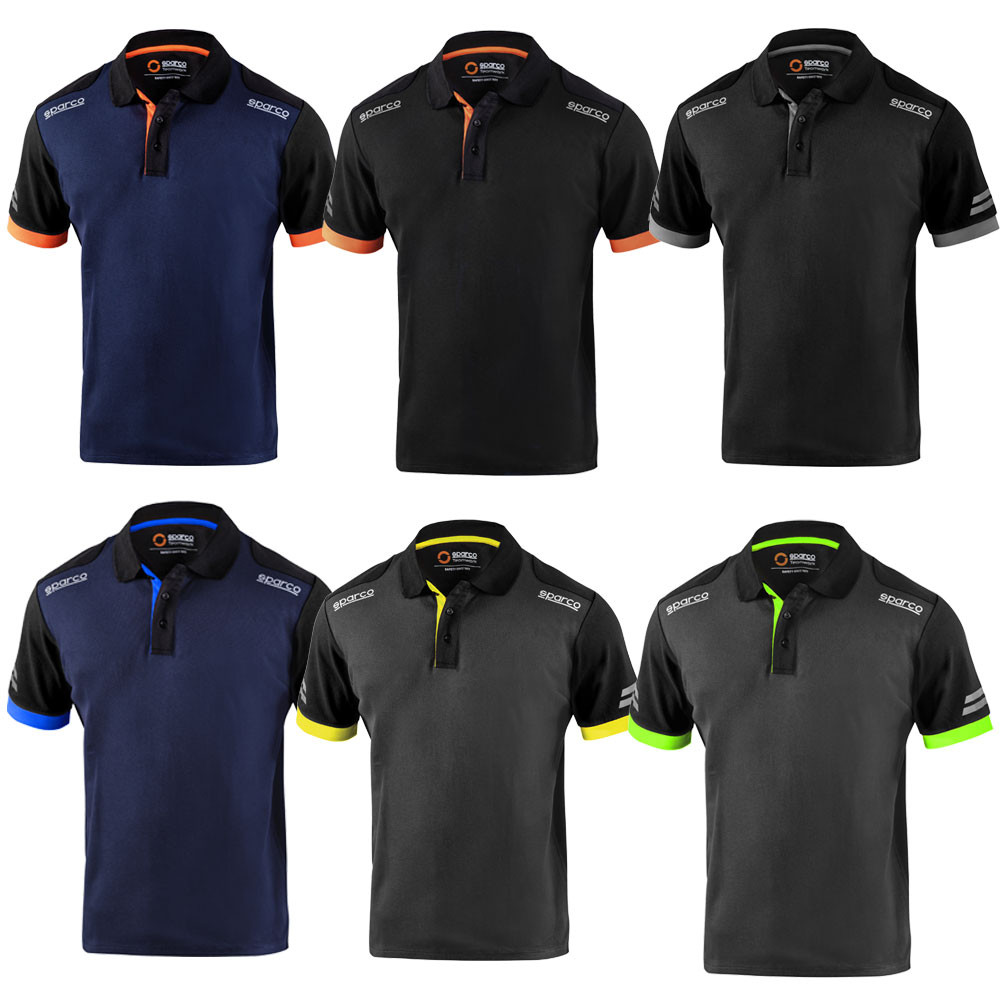 Sparco Tech polo shirt - 02415.BMO.S - 02415BMAF1S