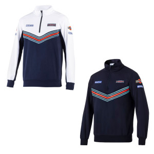 Sparco Martini Racing half zip sweatshirt