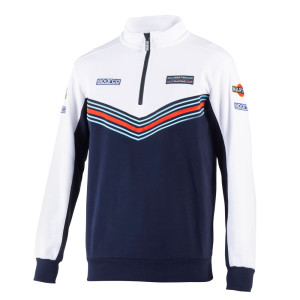 Sparco Martini Racing half zip sweatshirt