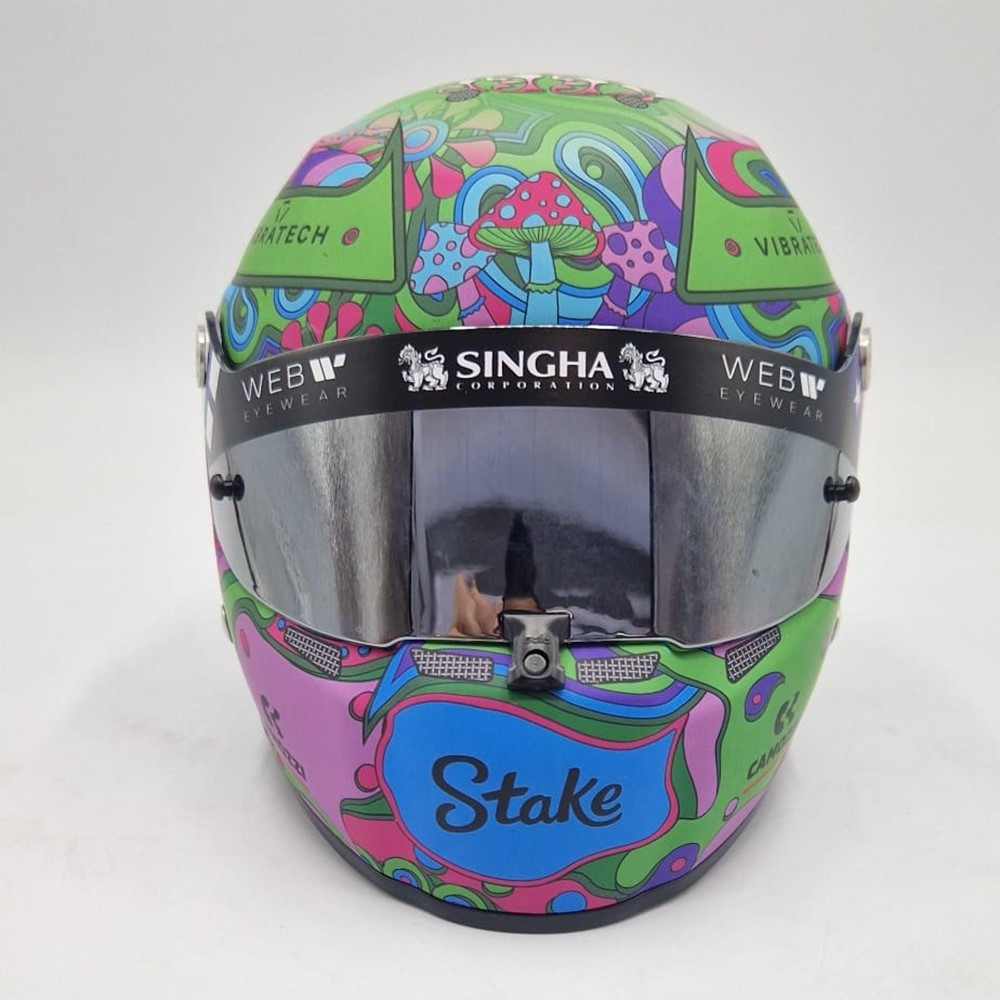 Mini casque STILO Valtteri BOTTAS 2024 GP Austin édition spéciale - STI-24-BOTTAS-GPSP - MH2402 - 3666618530031
