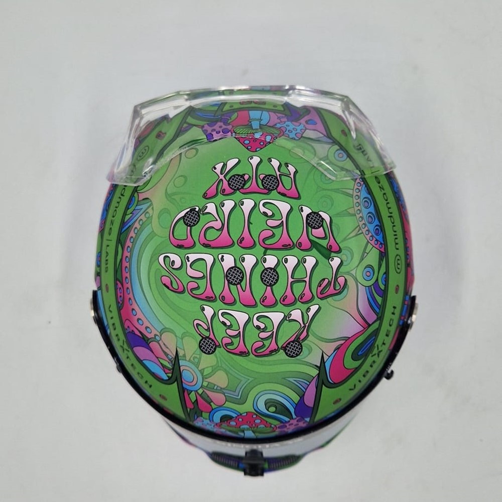 Mini casque STILO Valtteri BOTTAS 2024 GP Austin édition spéciale - STI-24-BOTTAS-GPSP - MH2402 - 3666618530031