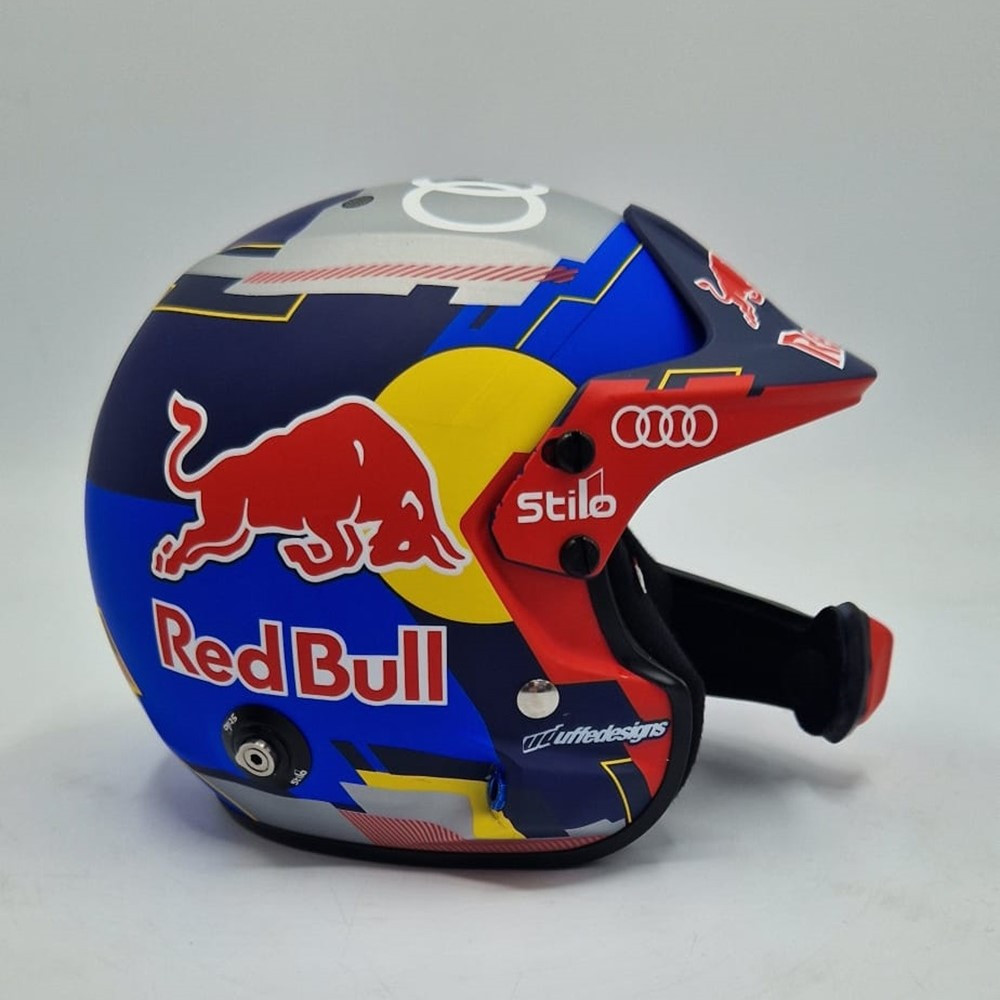 Mini casque STILO Carlos SAINZ Sr 2024 - STI-24-SAINZ-SR - MH2406 - 3666618530024