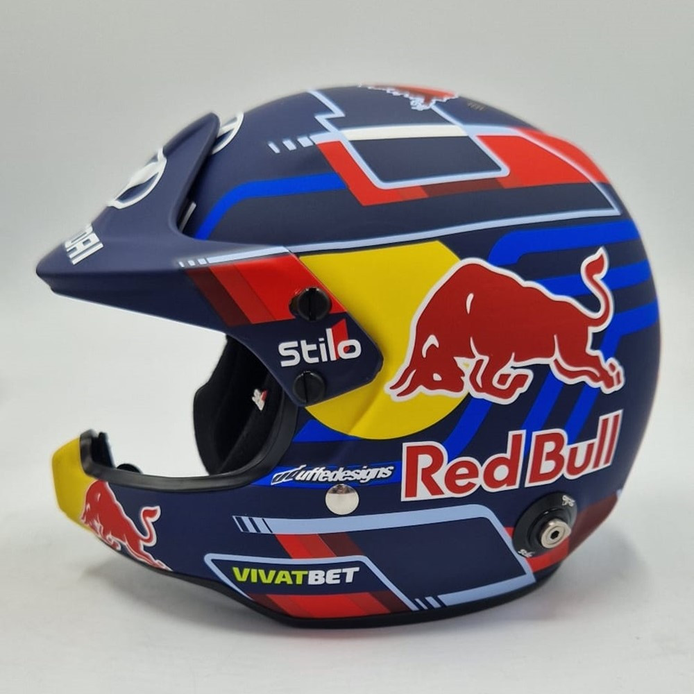 Mini helmet STILO Ott TANAK 2024 - STI-24-TANAK - MH2407 - 3666618530000