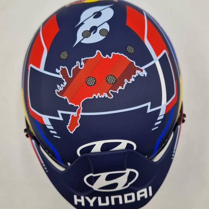 Mini casque STILO Ott TANAK 2024 - STI-24-TANAK - MH2407 - 3666618530000
