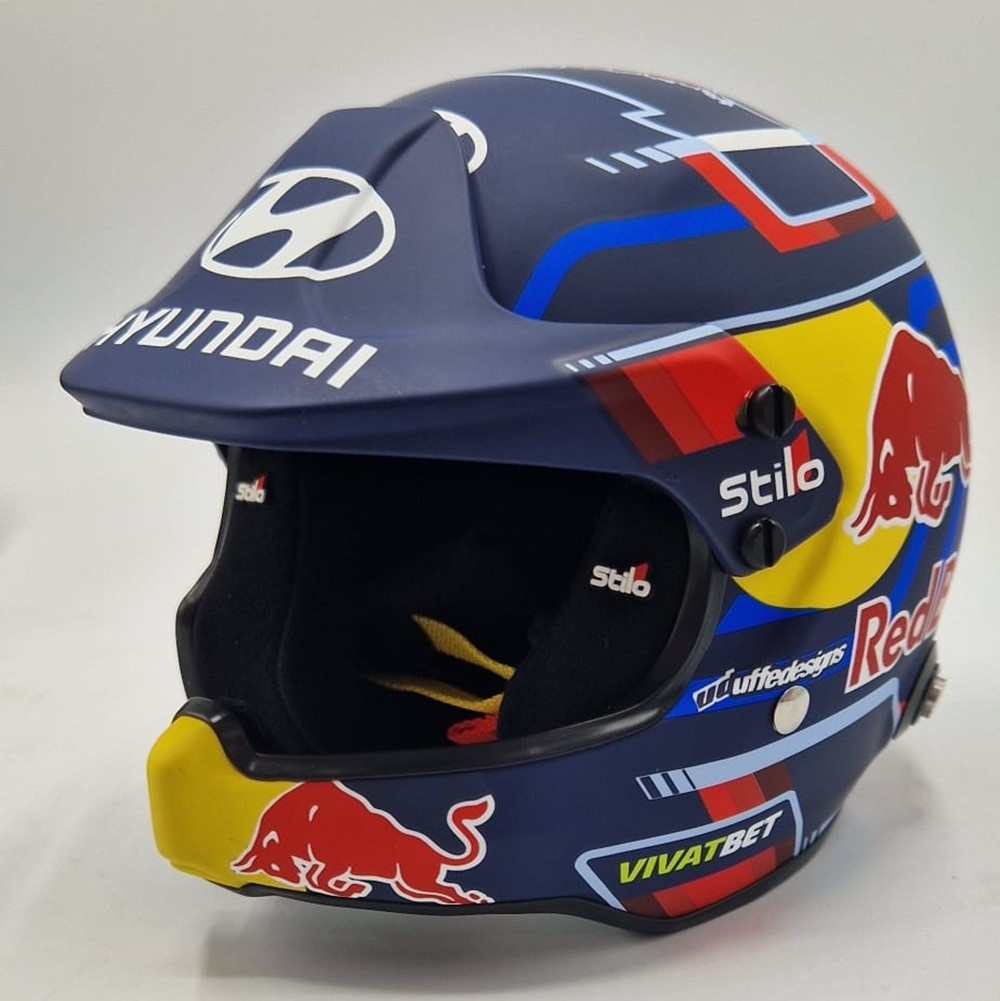 Mini helmet STILO Ott TANAK 2024 - STI-24-TANAK - MH2407 - 3666618530000