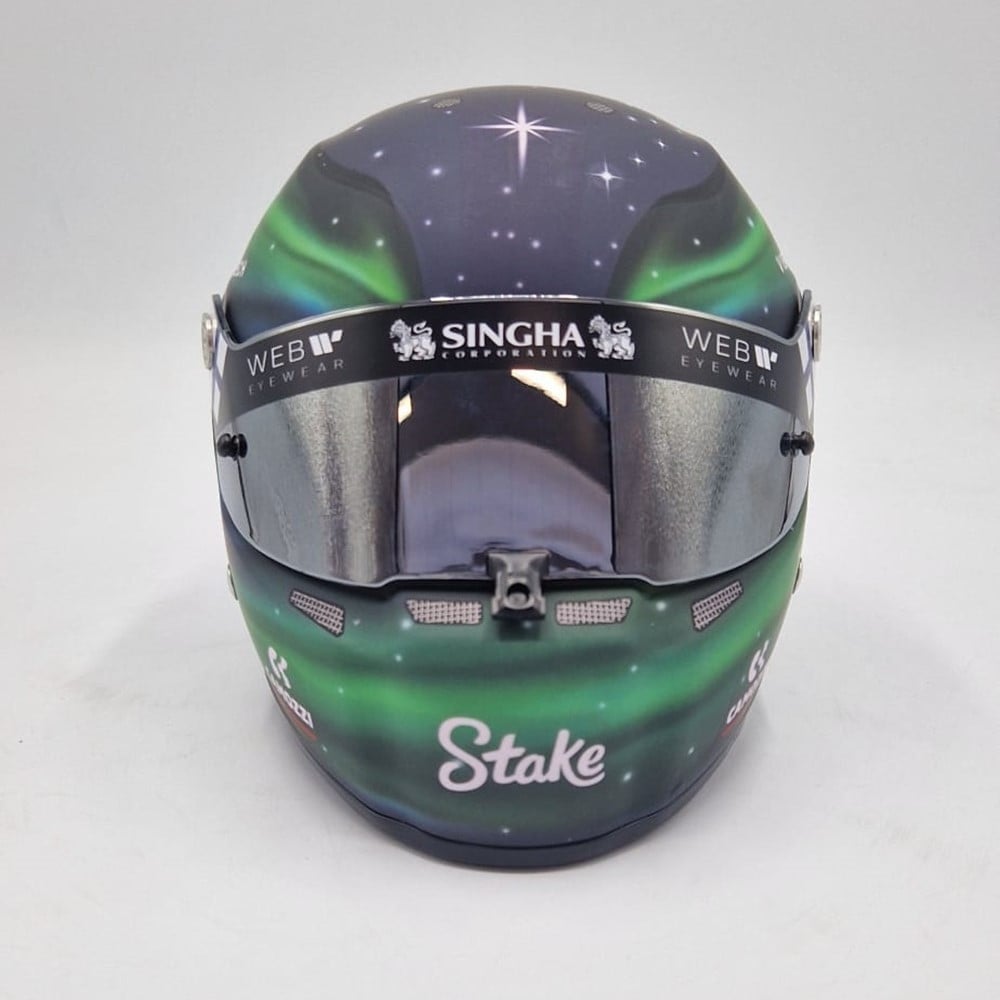 Mini helmet STILO Valtteri BOTTAS 2024 - STI-24-BOTTAS - MH2401 - 3666618529998