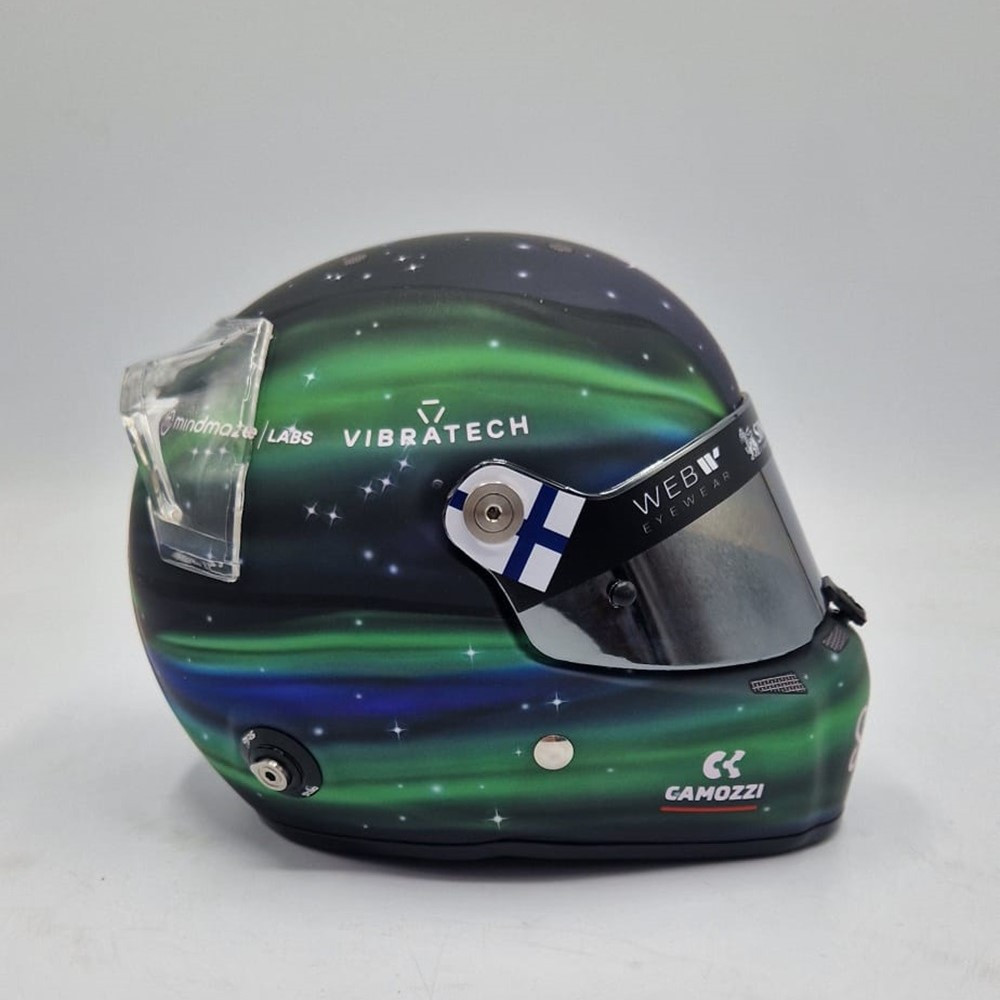 Mini helmet STILO Valtteri BOTTAS 2024 - STI-24-BOTTAS - MH2401 - 3666618529998